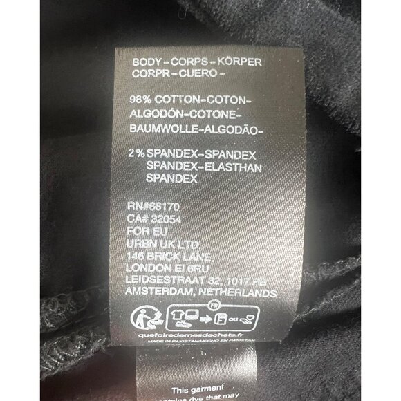 Free People In My Feelings Cropped Slim Black Velvet Flare Pants Size Small - Picture 6 of 14